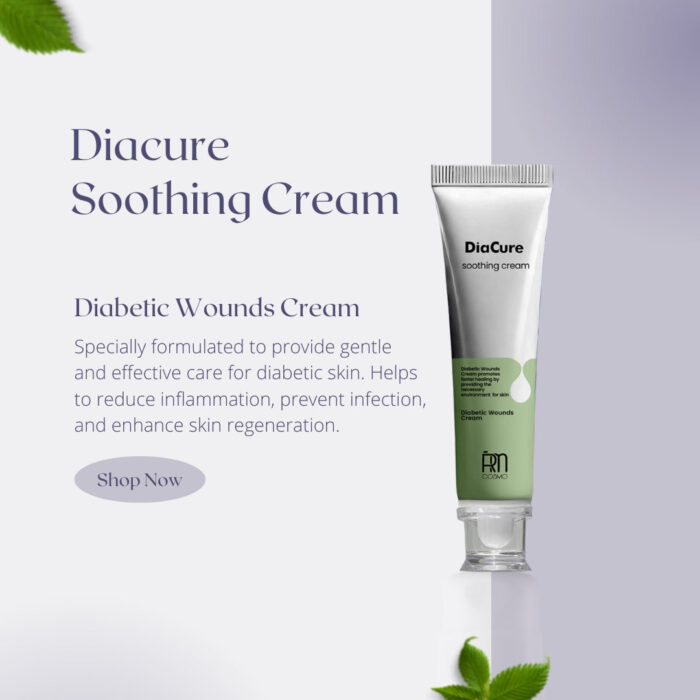 DiaCure Holistic Solution for Skin Healing and Diabetic Wounds Relief
