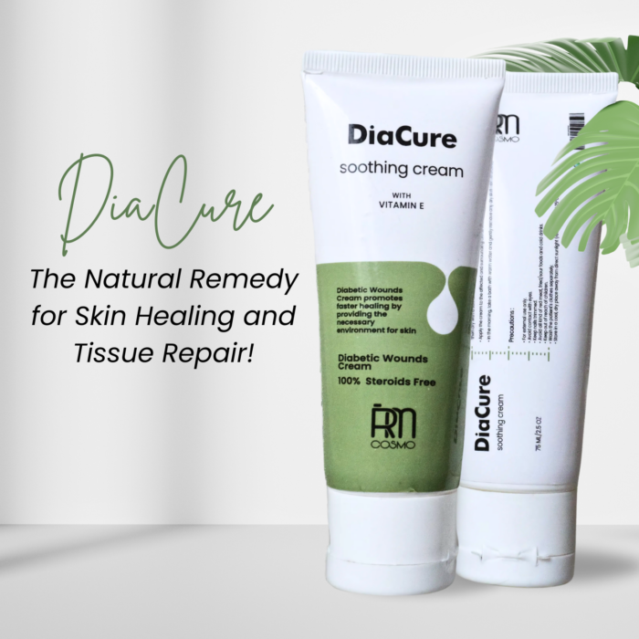 DiaCure Holistic Solution for Skin Healing and Diabetic Wounds Relief