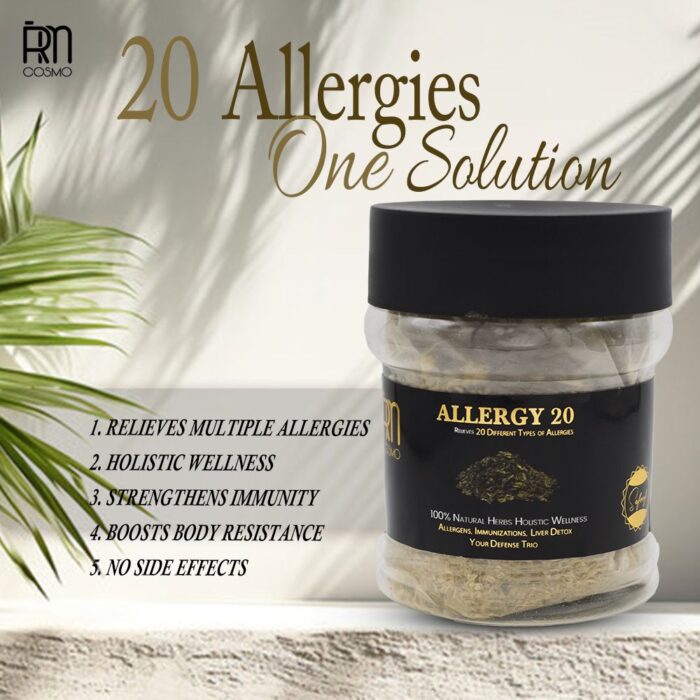 Safoof Allergy 20 by RMCosmo The Natural Solution for Allergy Relief